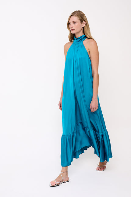 Elizabeth LaGre | Petrol Sleeveless Dress