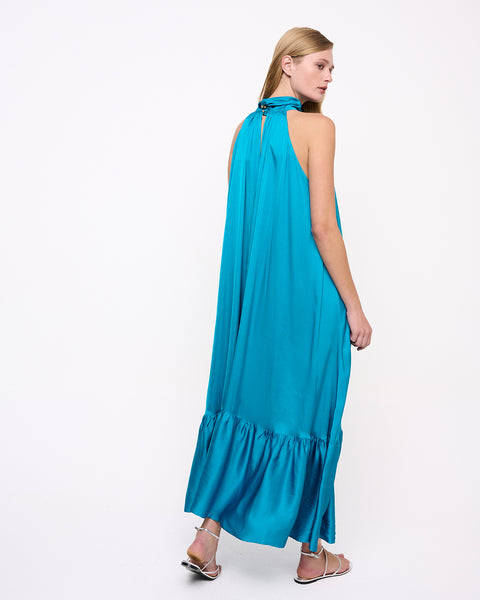 Elizabeth LaGre | Petrol Sleeveless Dress