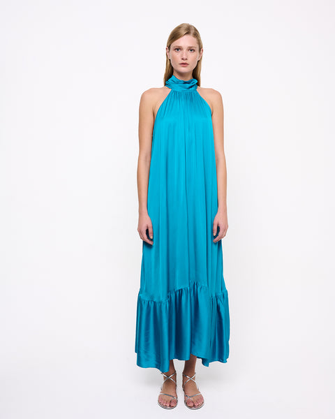 Elizabeth LaGre | Petrol Sleeveless Dress