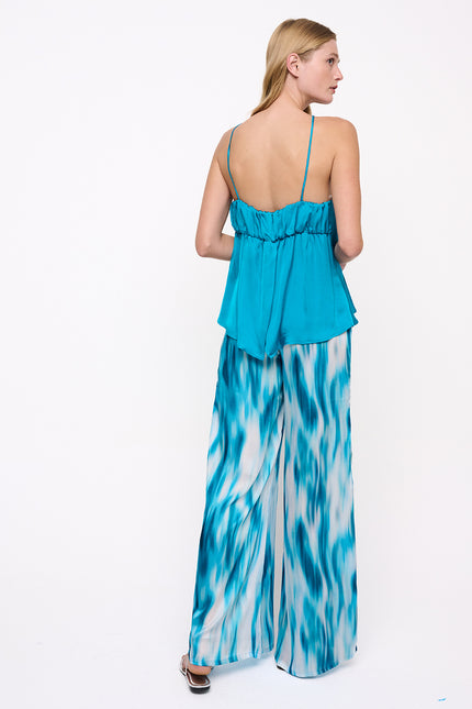 Elizabeth LaGre | Vision Print Loose Cut Trousers