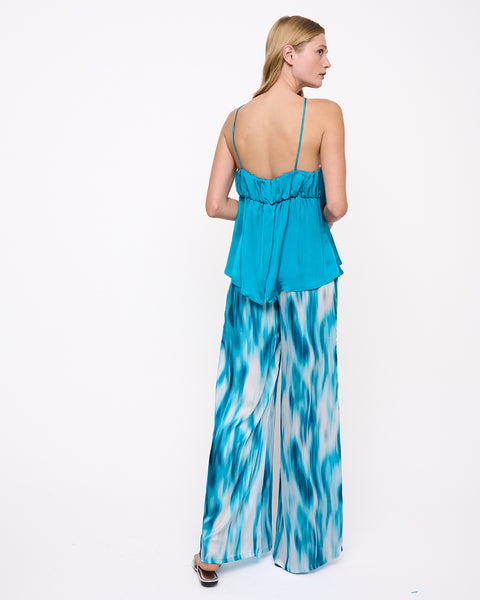 Elizabeth LaGre | Vision Print Loose Cut Trousers