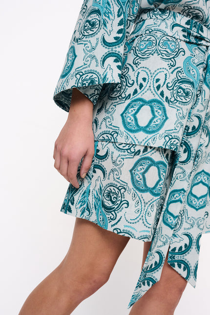Elizabeth LaGre | Kirki Print Bermuda Shorts