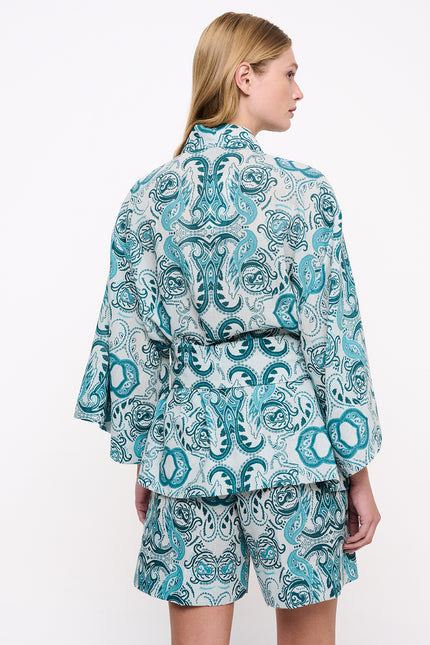 Elizabeth LaGre | Kirki Print Bermuda Shorts