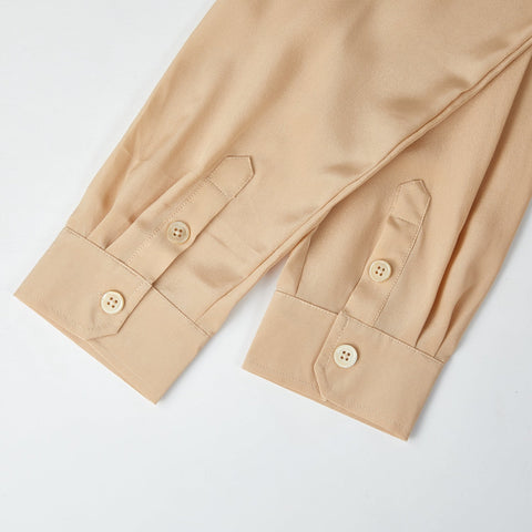 Soft Strokes Silk | Long Sleeve Elva Blouse XL-1X