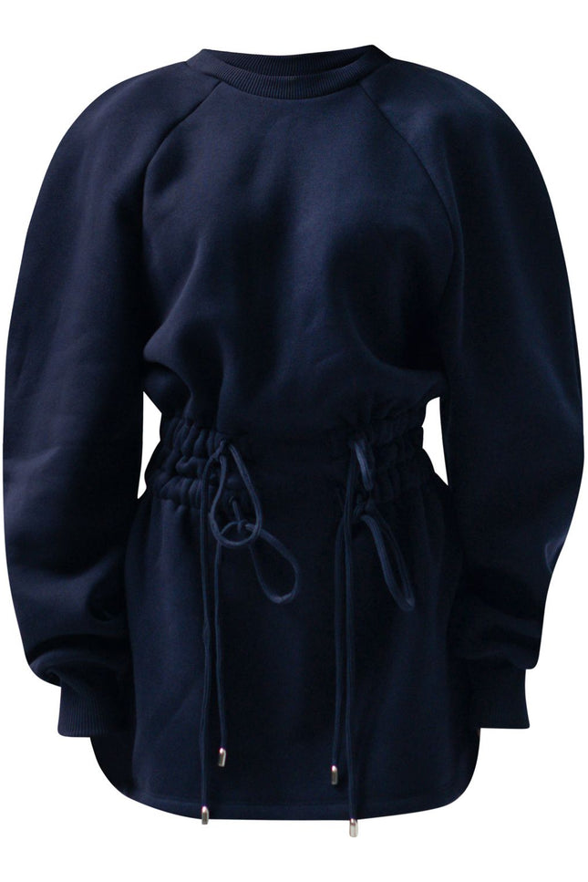 Enxhaline | Mins Dress in Dark Blue