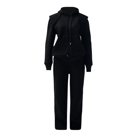 Enxhaline | Xahari Set in Black