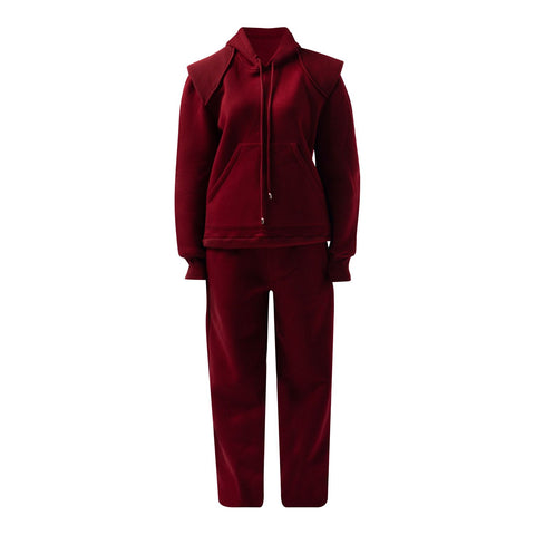 Enxhaline | Xahari Set in Burgundy