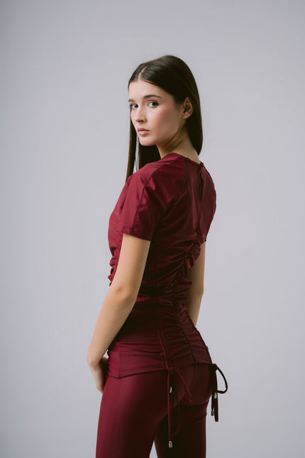 Enxhaline | Cyro Set In Burgundy
