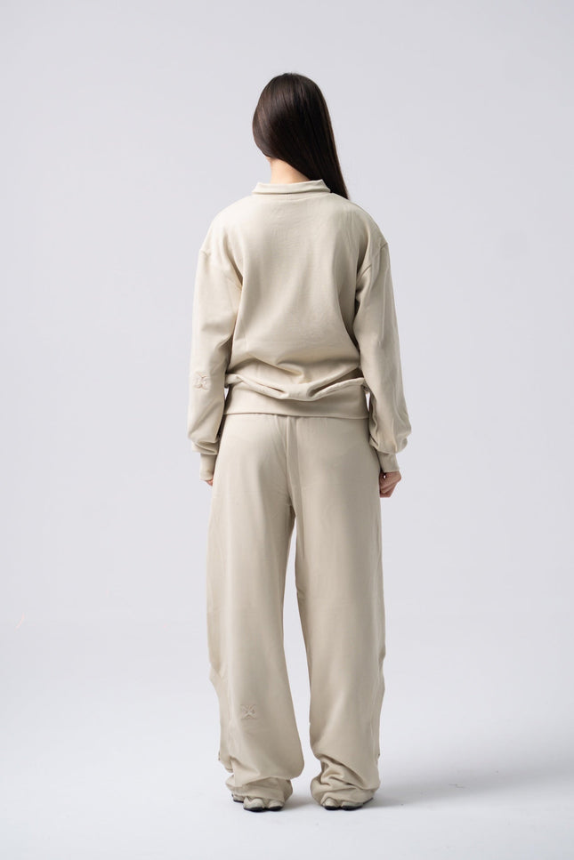 Enxhaline | Eclips Pants Set in Beige