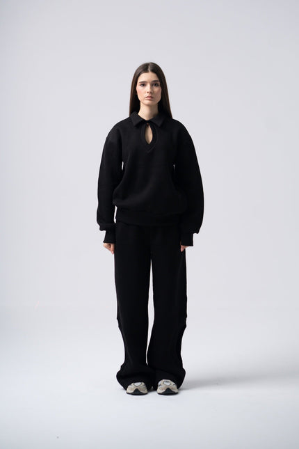 Enxhaline | Eclips Pants Set in Black
