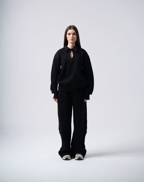 Enxhaline | Eclips Pants Set in Black