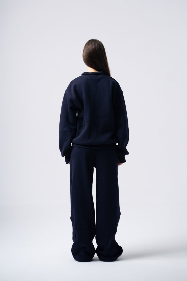 Enxhaline | Eclips Pants Set in Dark Blue