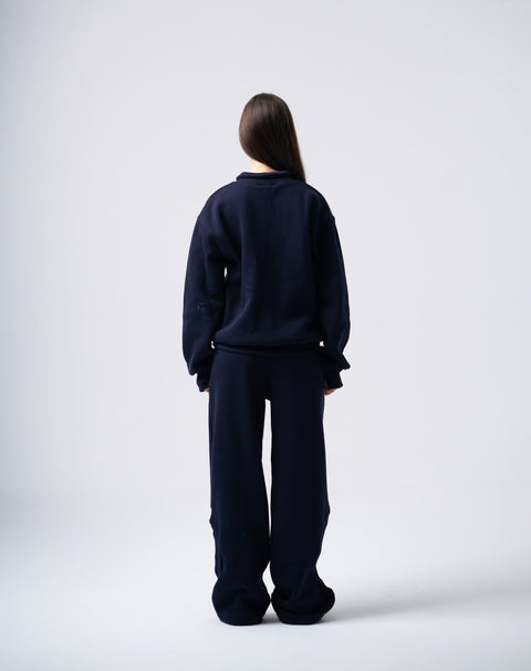 Enxhaline | Eclips Pants Set in Dark Blue