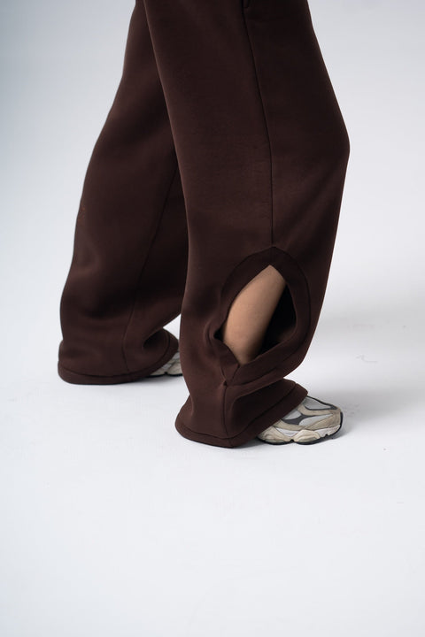 Enxhaline | Eclips Pants Set in Brown