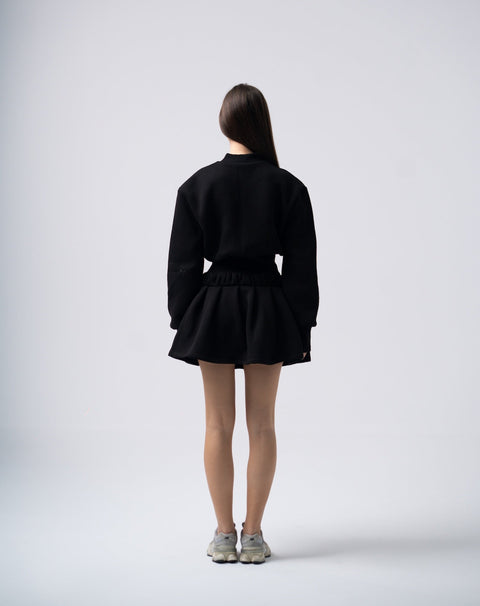 Enxhaline | Inej Skirt Set in Black