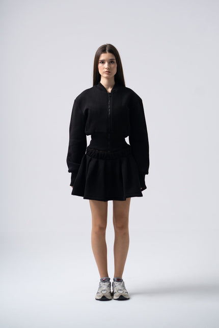 Enxhaline | Inej Skirt Set in Black