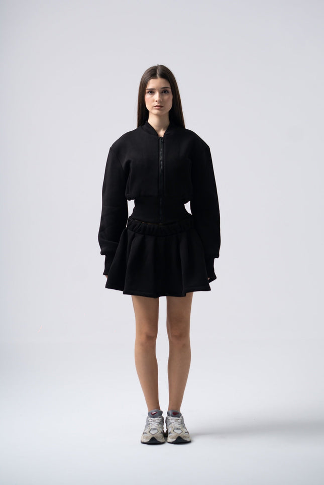 Enxhaline | Inej Skirt Set in Black
