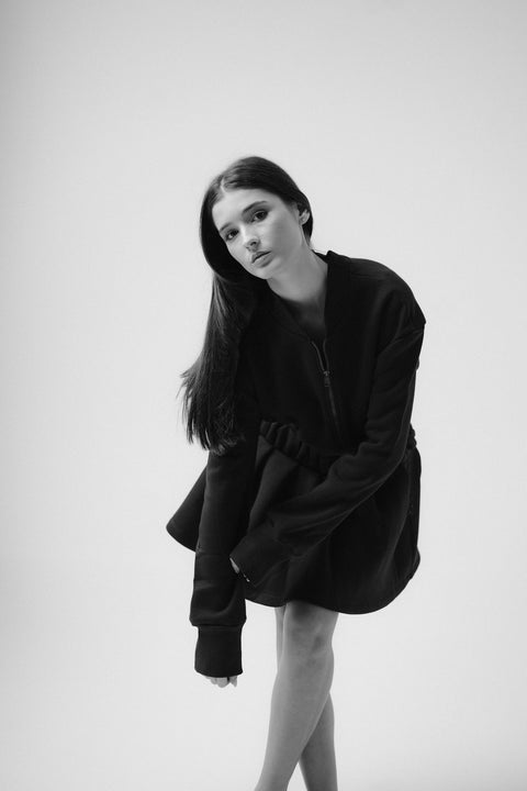 Enxhaline | Inej Skirt Set in Black