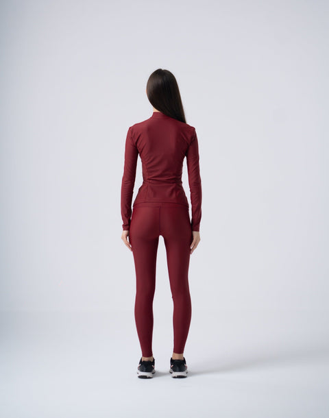 Enxhaline | Macao Set in Burgundy