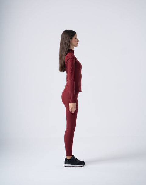 Enxhaline | Macao Set in Burgundy