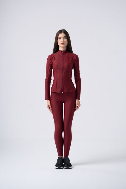 Enxhaline | Macao Set in Burgundy