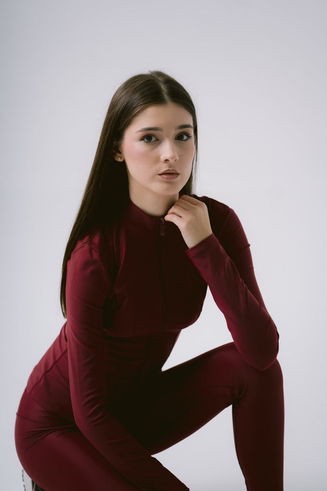 Enxhaline | Macao Set in Burgundy