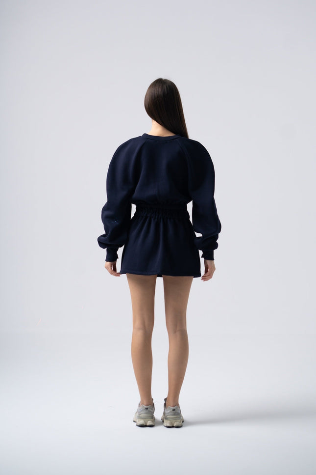 Enxhaline | Mins Dress in Dark Blue