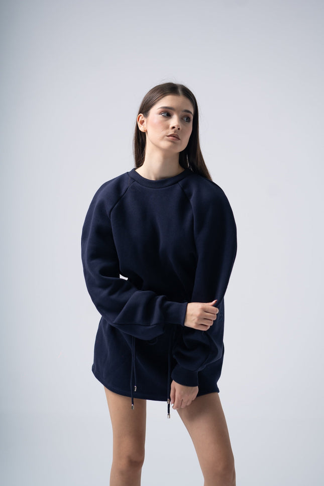 Enxhaline | Mins Dress in Dark Blue