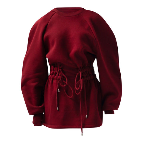 Enxhaline | Mins Dress in Burgundy