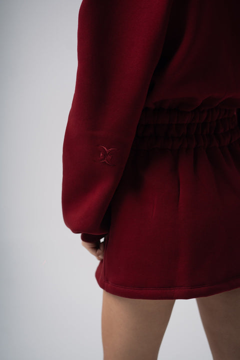 Enxhaline | Mins Dress in Burgundy