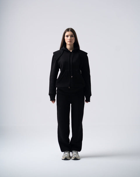 Enxhaline | Xahari Set in Black