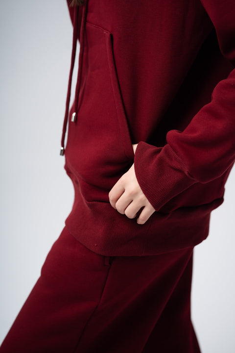 Enxhaline | Xahari Set in Burgundy