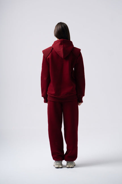 Enxhaline | Xahari Set in Burgundy