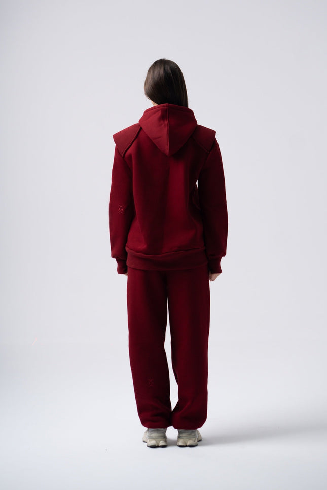 Enxhaline | Xahari Set in Burgundy