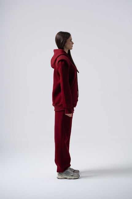 Enxhaline | Xahari Set in Burgundy