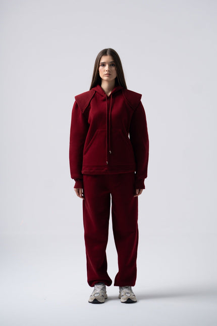Enxhaline | Xahari Set in Burgundy