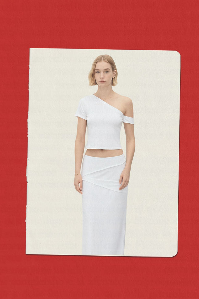 Enxhaline | Nia Skirt Set in White