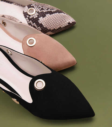 O2 Monde | Eugenie Pumps black