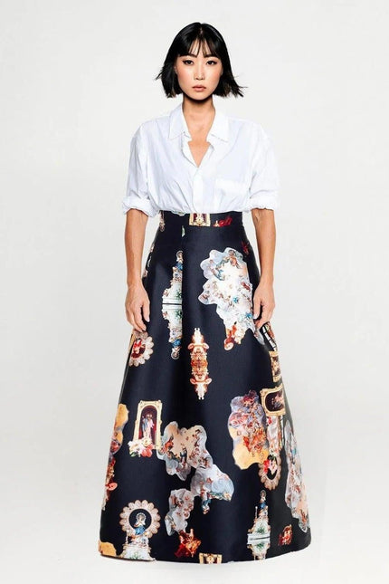 Evening Skirt - Sicily Black