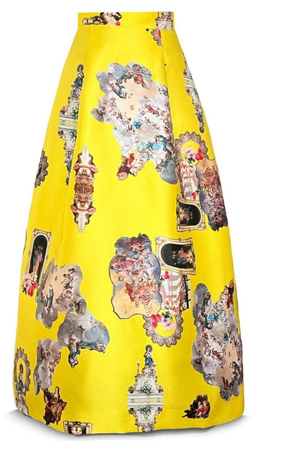 Evening Skirt - Sicily Yellow