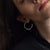 SIMA GINA | Earrings Hoops 'Lava'