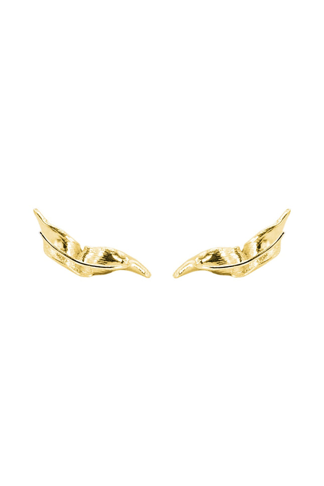 SIMA GINA | Sprout Studs gold