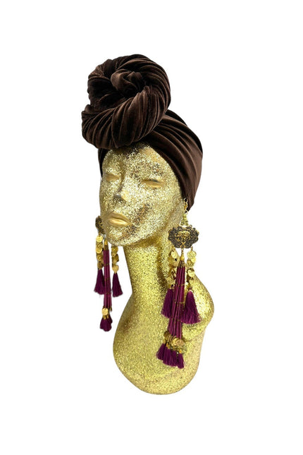Julia Clancey I Velour Dream Turban