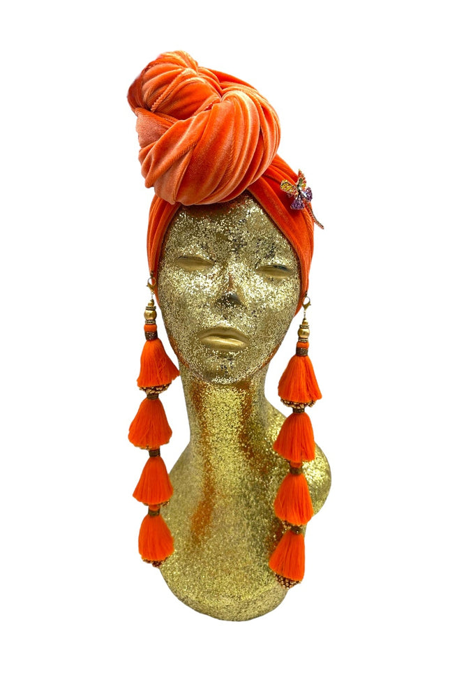 Julia Clancey I Jaffa Dragonfly Dorado Turban