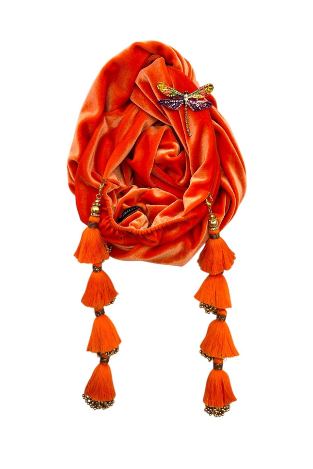 Julia Clancey I Jaffa Dragonfly Dorado Turban
