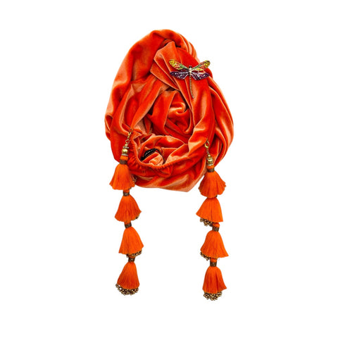 Julia Clancey I Jaffa Dragonfly Dorado Turban