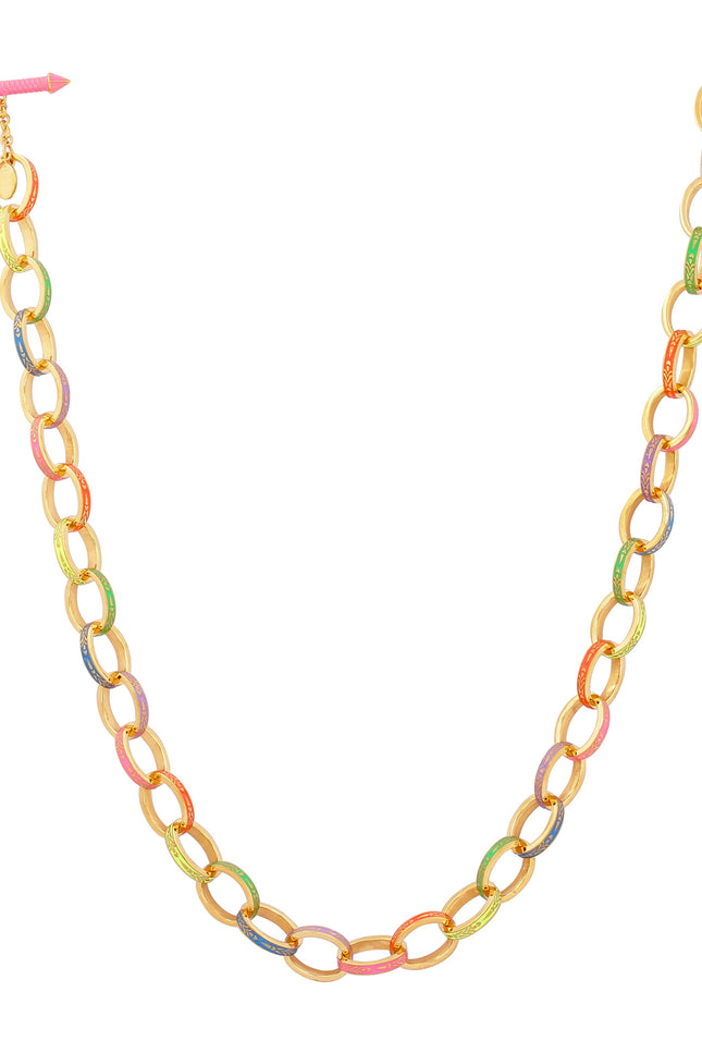 Après Youth I Firework Gold Chain Necklace