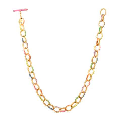 Après Youth I Złoty naszyjnik z łańcuszkiem Firework