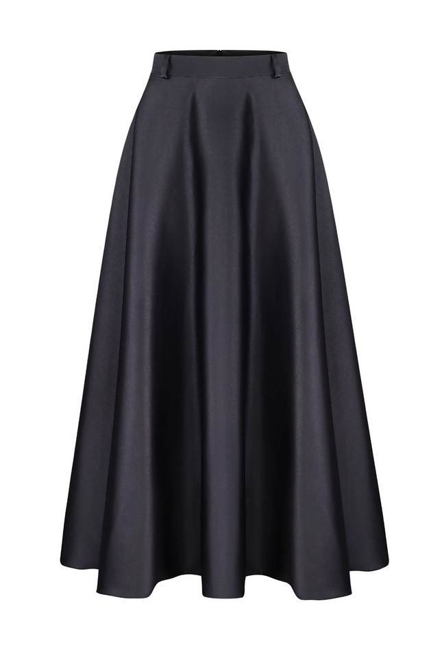 Kolosova | Black balloon skirt