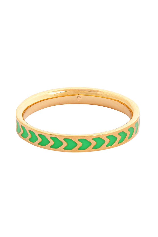 Après Youth I Spark Enamel Ring Green